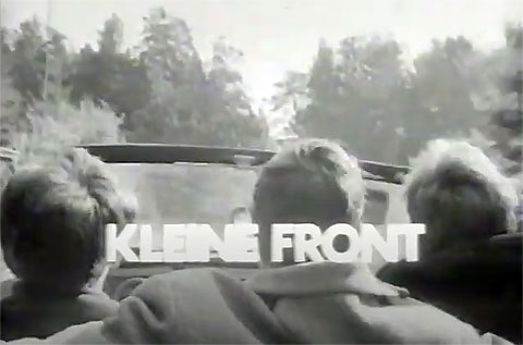 Titel vom Kurzfilm "Kleine Front"